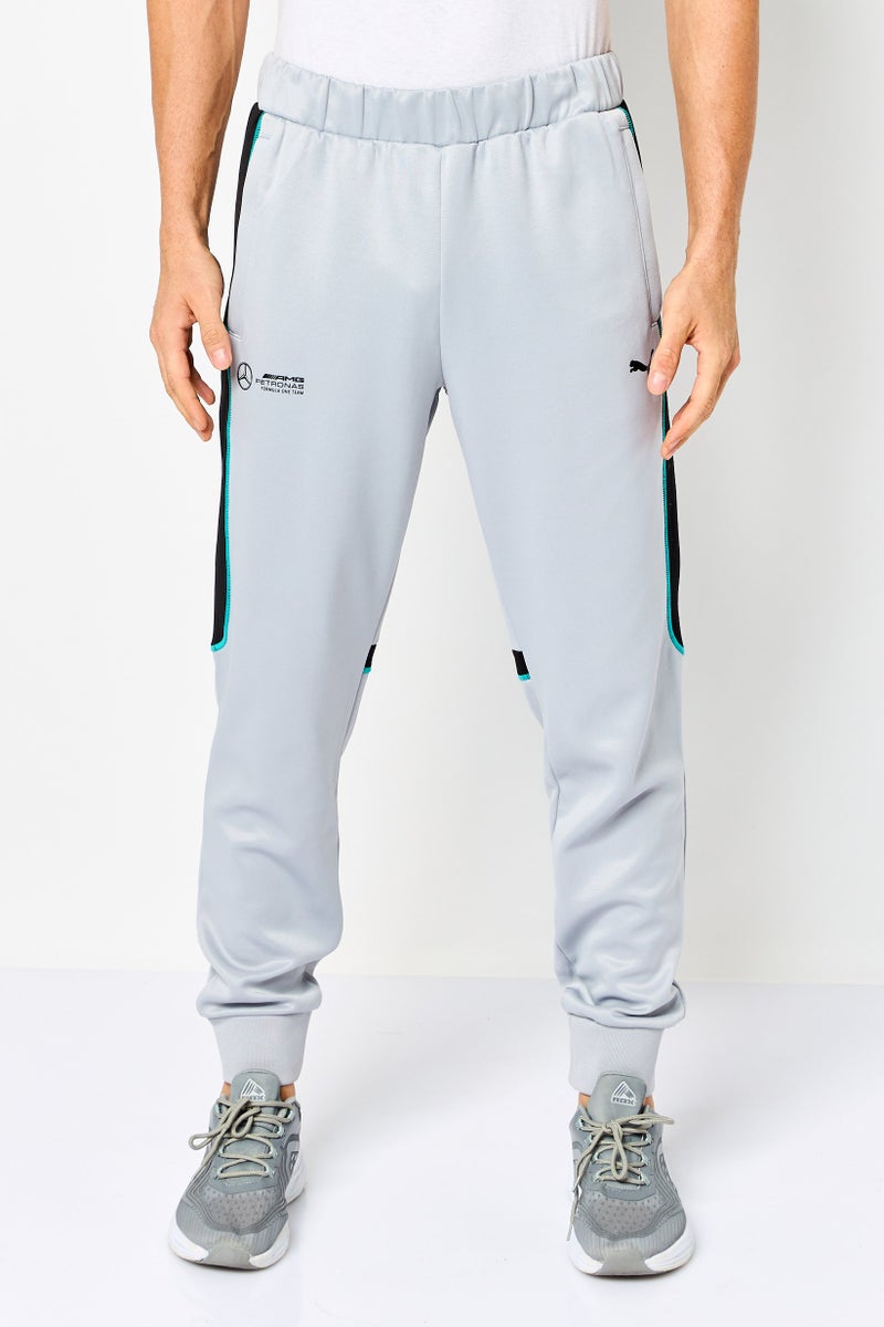 Puma X AMG Petronas Men Sportswear Fit Outdoor Track Pants, Grey - Image 1